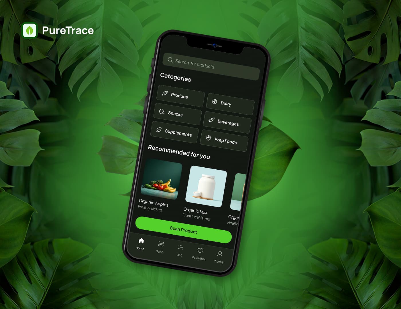 Organic Product App